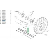 Ущільнення нейлонове Optima Kverneland AC355918 (АС355918)